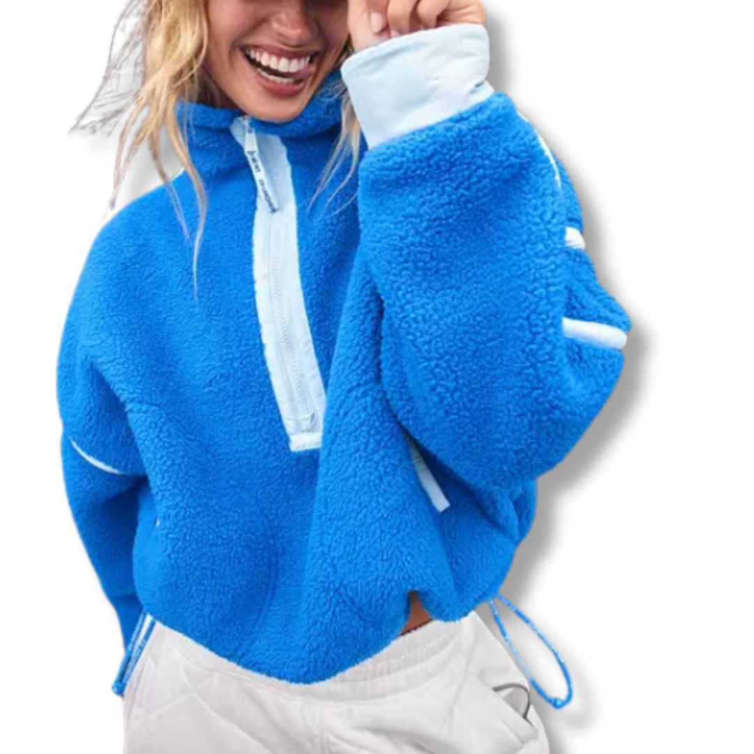 FPM DSG (1) blue furry jacket